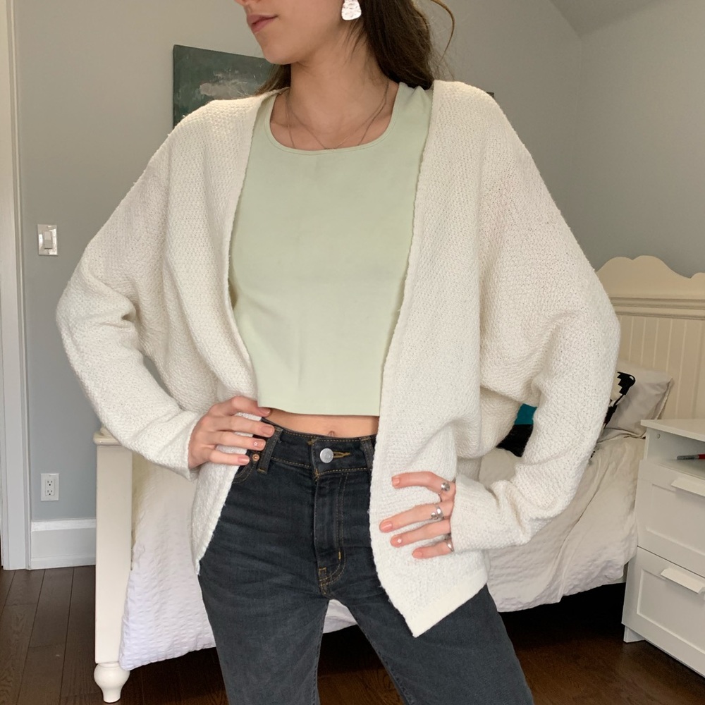 Brandy Melville Cream cardigan